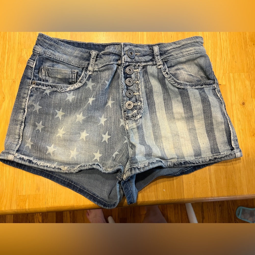 American flag shorts